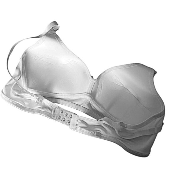 Mamia 2-Pack White & Orange Underwire Bra Set Multi-Color Value Pack Bundle 36C - Picture 4 of 6